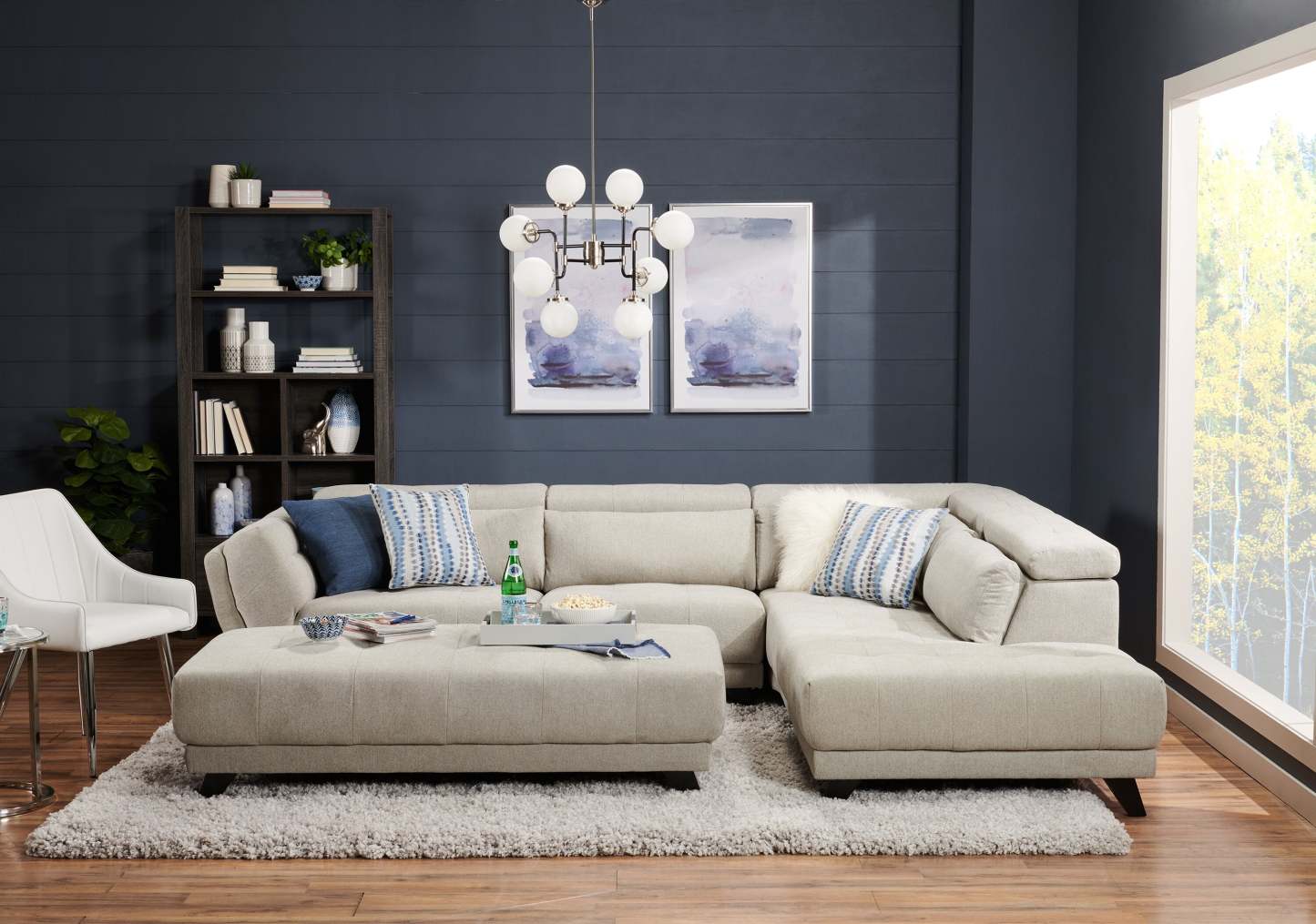 Tapis gris clair Alpaca - 8' x 10'|Carpette Alpaca gris pâle - 8 pi x 10 pi|ALPACAG8