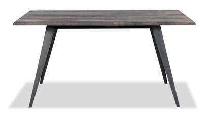 Amos Dining Table, Metal, 60W - Grey | Table de salle à manger Amos de 60 po (L) en métal - grise