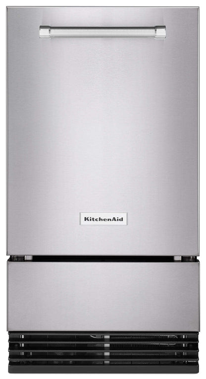 Machine à glace automatique KitchenAid de 18 pouces - KUID308ESS|KUID308S