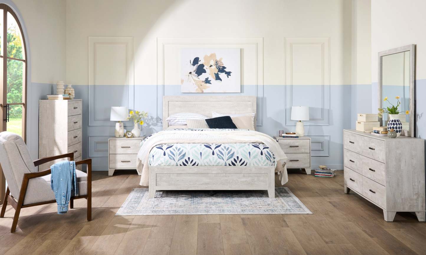 Echo 27,95 Chaise d'appoint en tissu avec accoudoirs et pieds en bois - Beige | Fauteuil d'appoint Echo 27,95 po en tissu avec accoudoirs et pattes en bois - beige