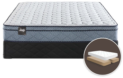 Sealy Parklin Euro-Top Split Queen Mattress Set|Ensemble matelas à Euro-plateau divisé Parklin de Sealy pour grand lit