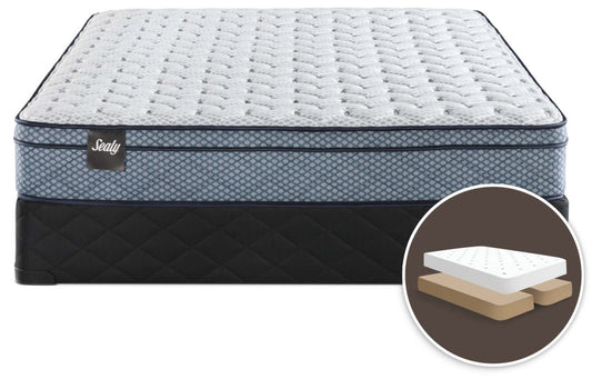 Sealy Parklin Euro-Top Split Queen Mattress Set|Ensemble matelas à Euro-plateau divisé Parklin de Sealy pour grand lit