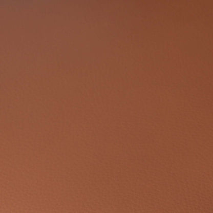 Aydin 27.5 Fauteuil d’appoint à inclinaison par poussée en cuir véritable avec accoudoirs et pattes en bois - orange chameau