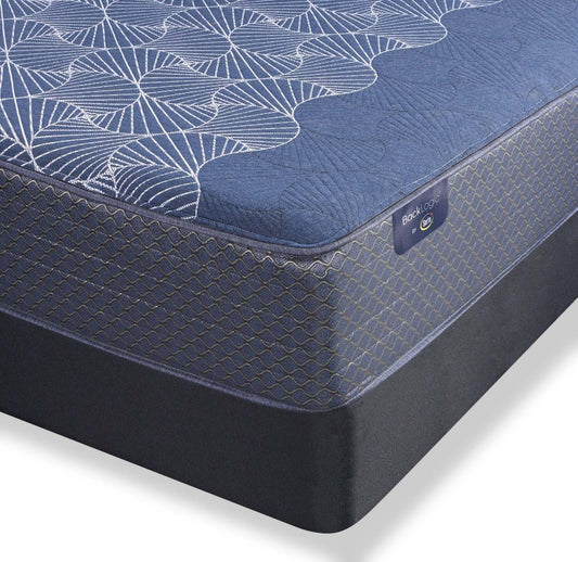 Ensemble de matelas extra ferme Serta Back Logic 5.0 à dessus lisse pour très grand lit | Ensemble matelas très ferme à plateau-coussin lisse Back Logic 5.0 de Serta pour très grand lit
