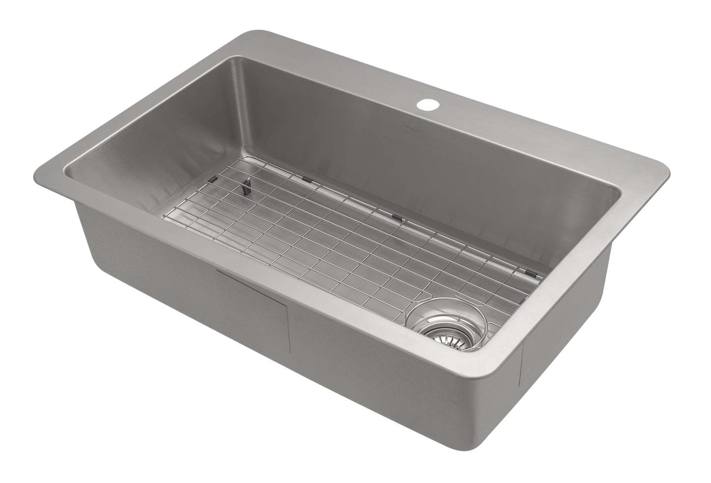 Ancona Valencia Series 33 Dual Mount Kitchen Sink - AN-3334|Évier de cuisine sous plan ou en surface Ancona de série Valencia de 33 po - AN-3334|D77GSYSO