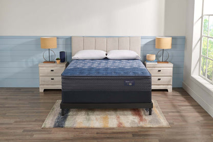 Serta Back Logic 1.1 Eurotop Medium Queen Mattress Set|Ensemble matelas semi-ferme à Euro-plateau Back Logic 1.1 de Serta pour grand lit
