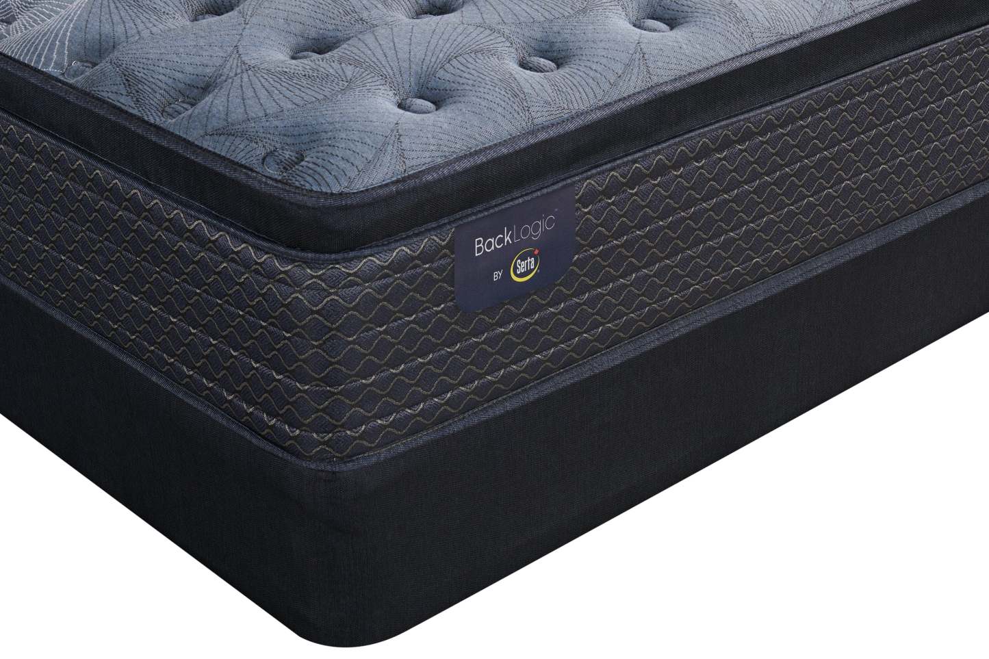Serta Back Logic 2.0 Eurotop Firm Queen Mattress Set|Ensemble matelas ferme à Euro-plateau Back Logic 2.0 de Serta pour grand lit