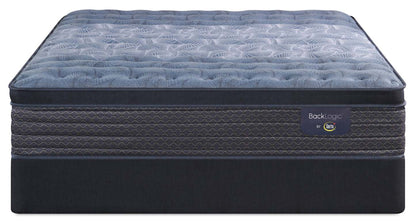 Serta Back Logic 2.0 Eurotop Firm Queen Mattress Set|Ensemble matelas ferme à Euro-plateau Back Logic 2.0 de Serta pour grand lit