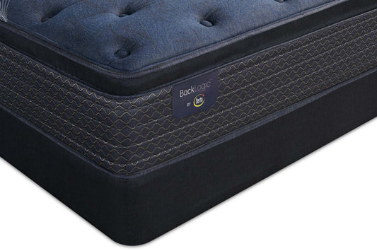 Serta Back Logic 3.0 Eurotop Plush Full Mattress Set|Ensemble matelas moelleux à Euro-plateau Back Logic 3.0 de Serta pour lit double