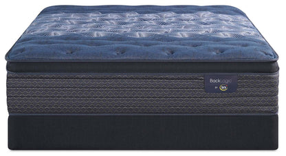 Serta Back Logic 3.0 Eurotop Plush Full Mattress Set|Ensemble matelas moelleux à Euro-plateau Back Logic 3.0 de Serta pour lit double