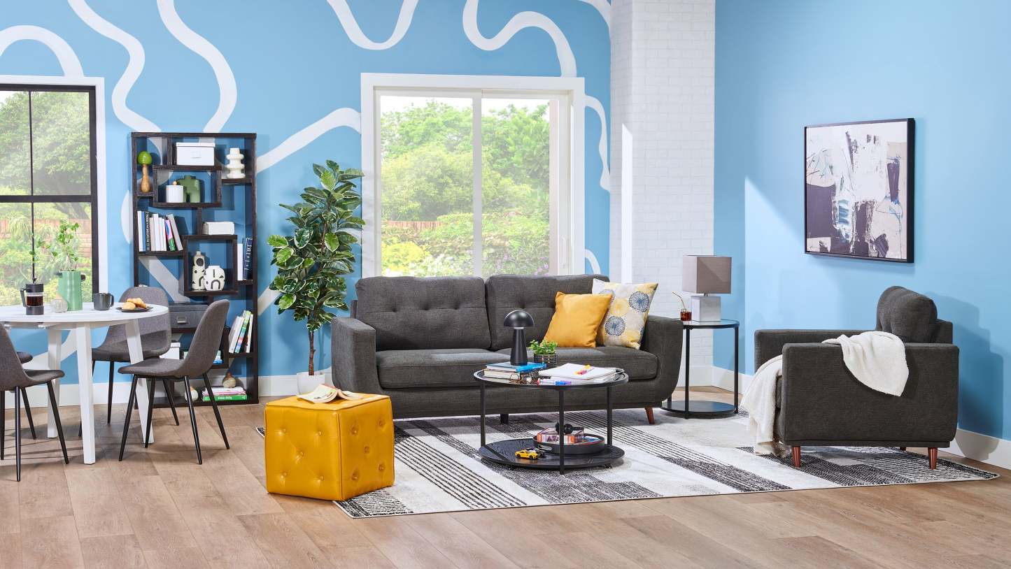 Lampe de table portative intérieure/extérieure moderne en acrylique de 11 po en hêtre avec port USB - Noir | Lampe de table pour l'intérieur et pour l'extérieur moderne portable Hêtre de 11 po en acrylique avec port USB - noire