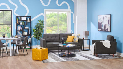 Lampe de table portative intérieure/extérieure moderne en acrylique de 11 po en hêtre avec port USB - Noir | Lampe de table pour l'intérieur et pour l'extérieur moderne portable Hêtre de 11 po en acrylique avec port USB - noire