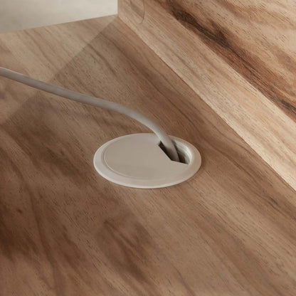 Bergen Circle 15.75 Commercial Grade File Towwr with 2-Drawers & Cubby - Natural Wood | Tour de classement Bergen Circle de 15,75 po de qualité commerciale avec 2 tiroirs et compartiment - bois naturel