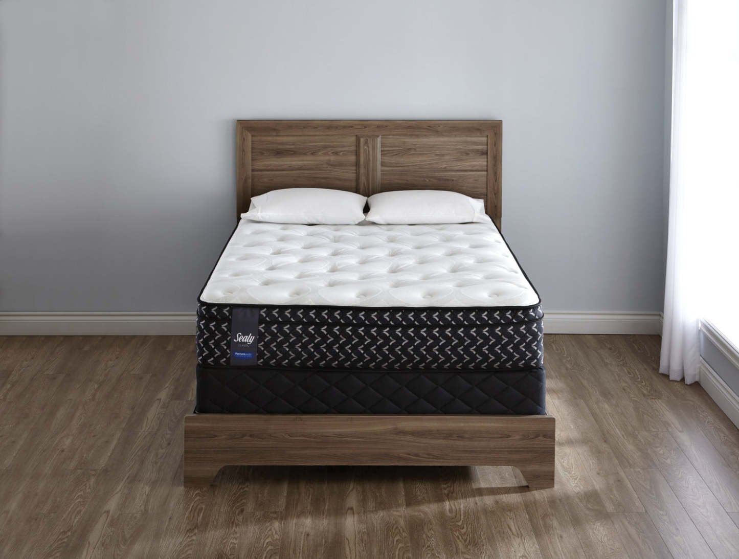 Sealy Posturepedic Crimsan Firm Euro-Top Mattress Set|Ensemble matelas ferme à Euro-plateau Crimsan Posturepedic de Sealy pour grand lit