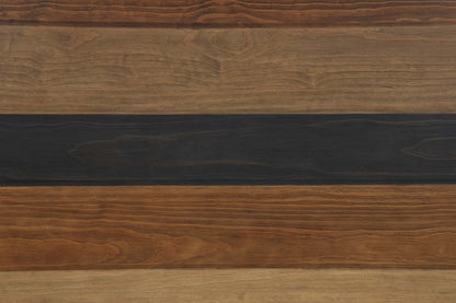 Table de salle à manger Boden de 78 po (L) avec base à tréteaux - brune