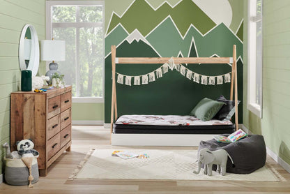 Matelas Brickley Eurotop pour lit simple moyen | matelas semi-ferme à Euro-plateau Brickley pour lit simple