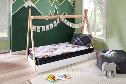 Matelas Brickley Eurotop pour lit simple moyen | matelas semi-ferme à Euro-plateau Brickley pour lit simple