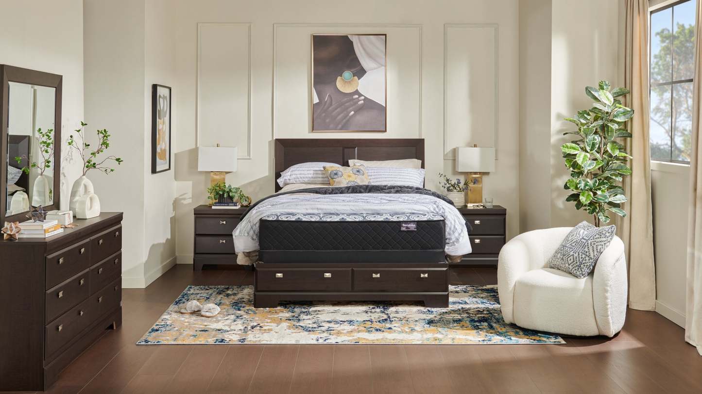 Matelas semi-ferme à plateau régulier Barcelona de Springwall pour grand lit | Matelas Springwall Barcelona à plateau serré pour grand lit moyen