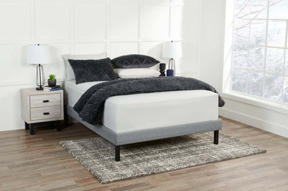 Breeze Queen Platform Base - Medium Grey|Base plateforme Breeze pour grand lit - gris moyen