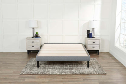Breeze Twin Platform Base - Medium Grey|Base plateforme Breeze pour lit simple - gris moyen