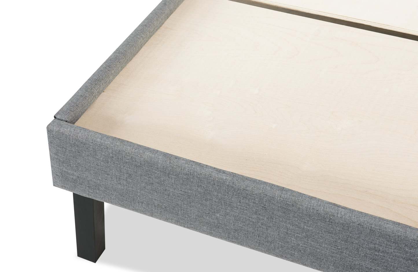 Breeze Full Platform Base - Medium Grey|Base plateforme Breeze pour lit double - gris moyen
