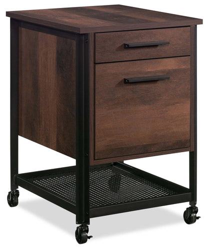 Briarbrook 17.95 Commercial Grade Mobile 2-Drawer Classeur - Brown|Classeur mobile Briarbrook de 17,95 po de qualité commerciale à 2 tiroirs - brun