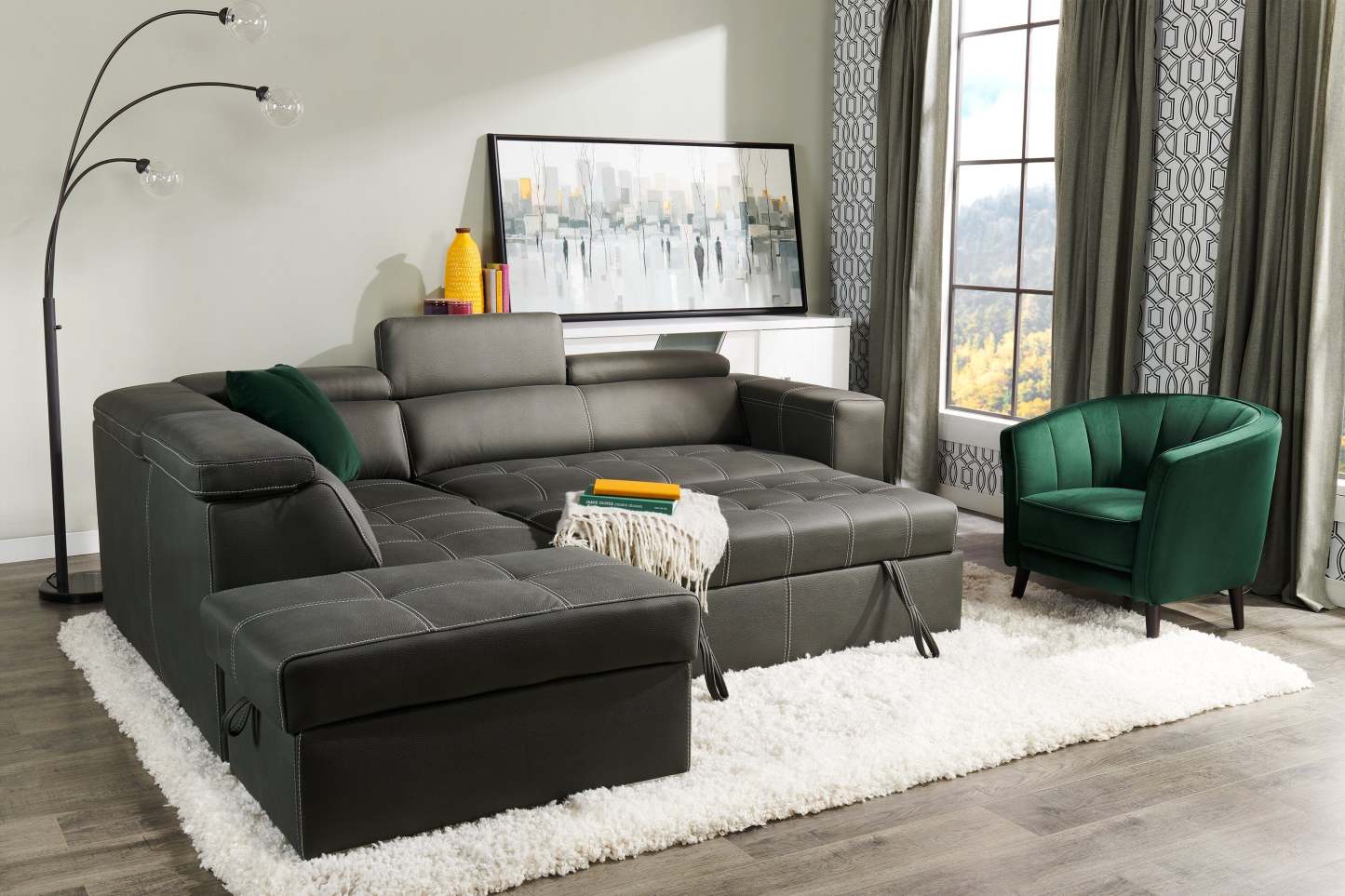 Chaise d'appoint en tissu velours Brinley 29 avec pieds en bois - Vert | Fauteuil d'appoint Brinley de 29 po en tissu de velours avec pattes en bois - vert