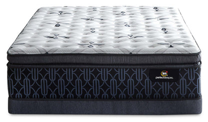 Ensemble moelleux plateau-coussin divisé à profil bas Mansell Perfect Sleeper Serta pour grand lit
