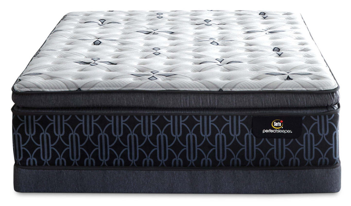 Serta Perfect Sleeper® Mansell Plush Super Pillow-Top Full Mattress Set|Ensemble matelas moelleux à plateau-coussin épais Mansell Perfect Sleeper de Serta pour lit double