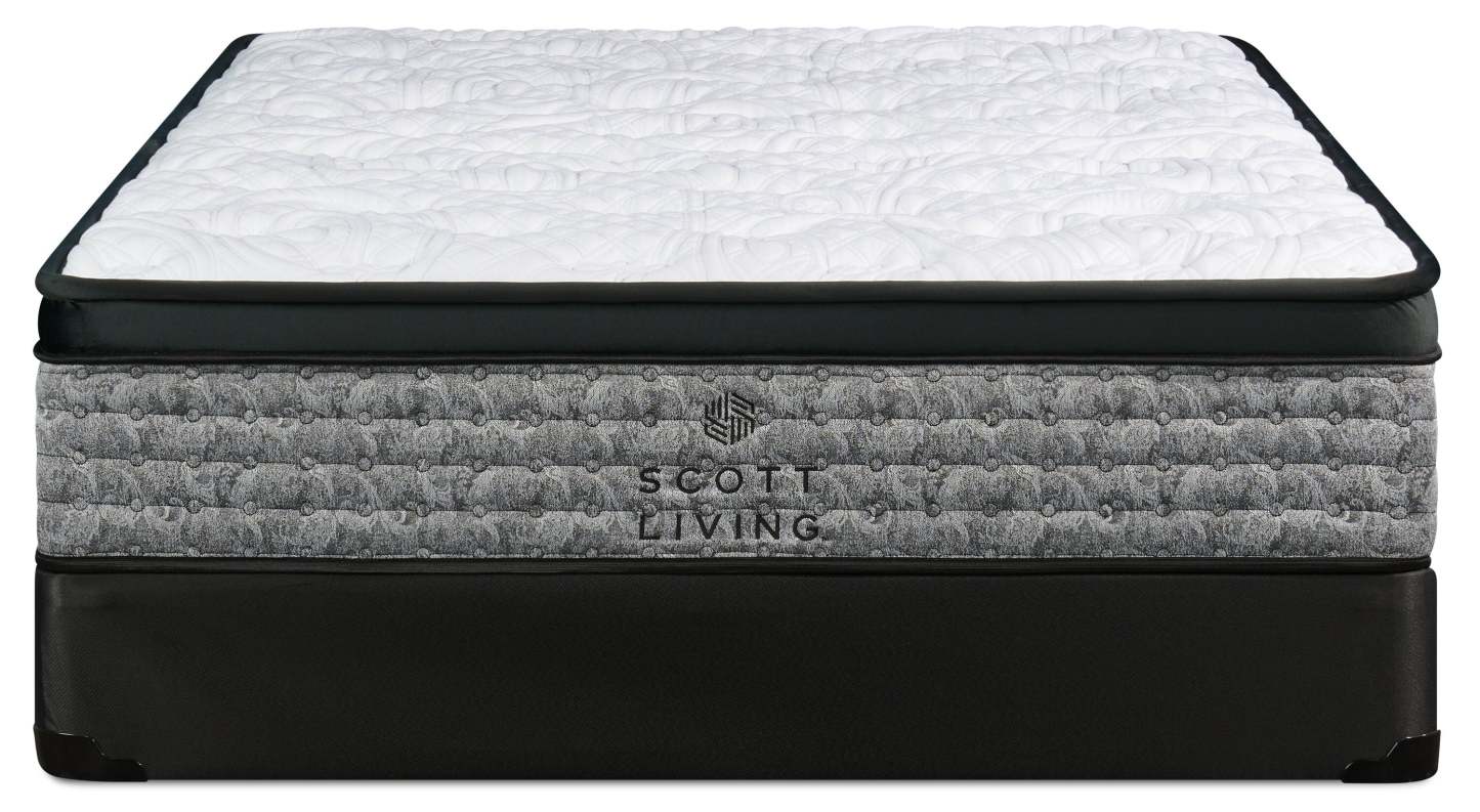 Scott Living Braemar Eurotop Plush Queen Mattress Set|Ensemble matelas moelleux à Euro-plateau Braemar de Scott Living pour grand lit