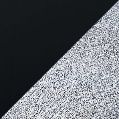 Ensemble de salle à manger Bryn 3 pièces avec 42 tables rondes à abattant et 2 chaises, tissu - Noir | Ensemble de salle à manger Bryn 3 pièces avec table ronde de 42 po à abattant et 2 chaises en tissu - noire