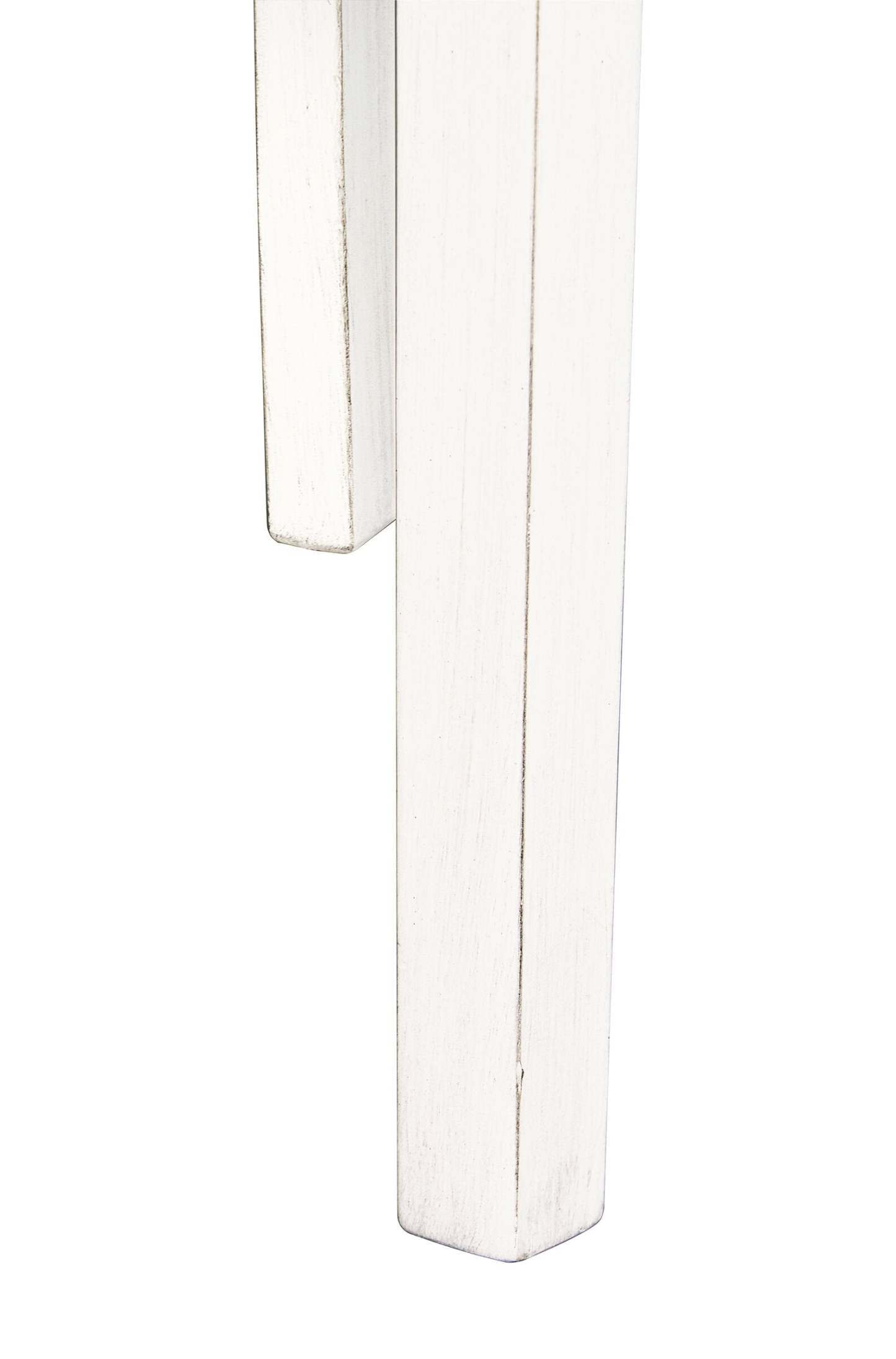 Bryn Drop-Leaf Dining Table, 42 Round - Two-Tone White & Brown | Table de salle à manger ronde Bryn de 42 po avec abattant - deux teintes, blanc et brun