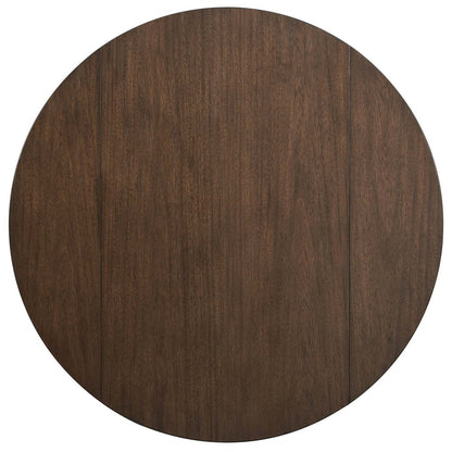 Bryn Drop-Leaf Dining Table, 42 Round - Two-Tone White & Brown | Table de salle à manger ronde Bryn de 42 po avec abattant - deux teintes, blanc et brun