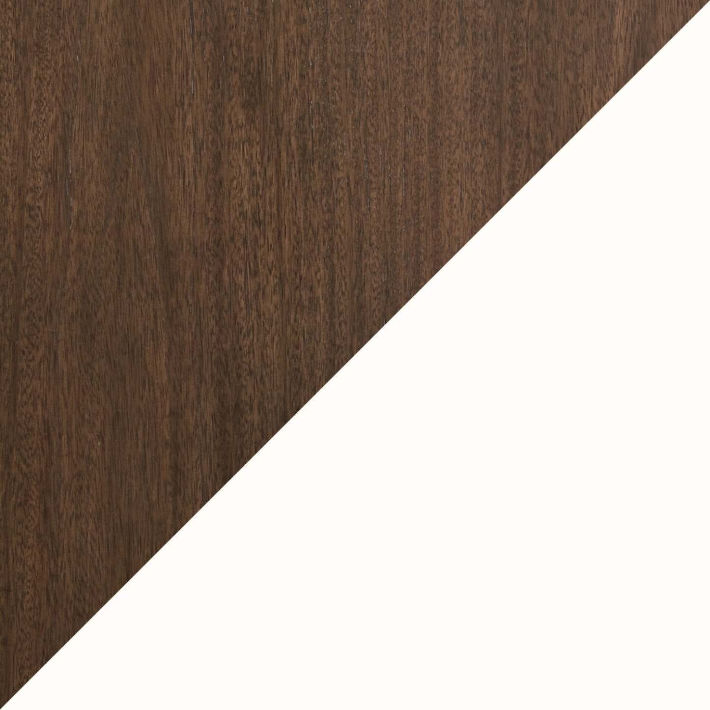 Bryn Drop-Leaf Dining Table, 42 Round - Two-Tone White & Brown | Table de salle à manger ronde Bryn de 42 po avec abattant - deux teintes, blanc et brun