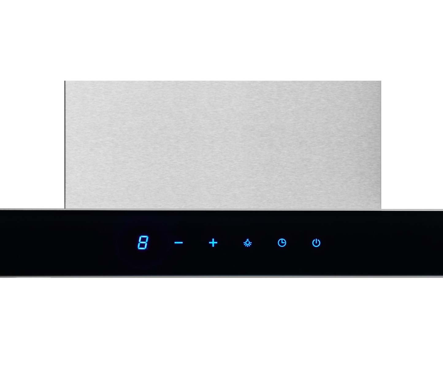 Hotte cheminée Broan Designer 30 avec panneau en verre noir - BWT1304SSB | Hotte cheminée pyramidale Broan Designer de 30 po avec panneau en verre noir - BWT1304SSB | BWT1304B