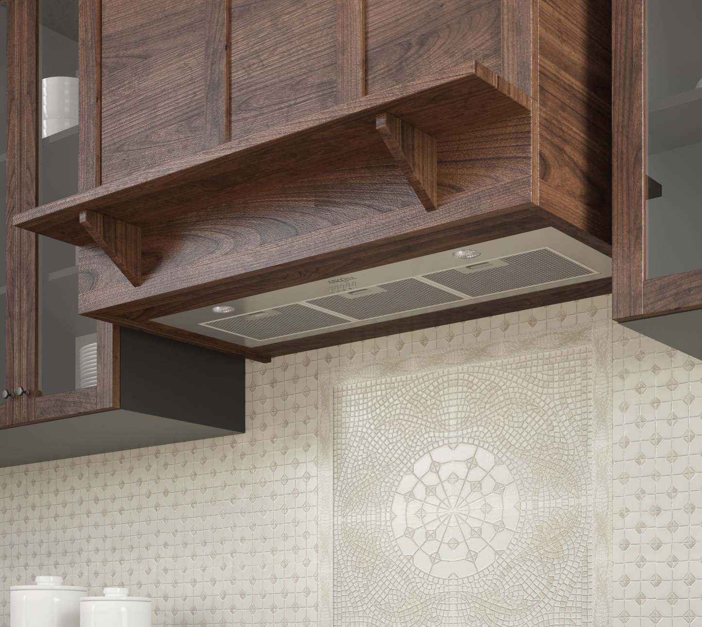 Ancona B336D 36 Hotte de cuisinière encastrée à conduit - AN-1323 | Hotte de cuisinière encastrée à conduit B336D d'Ancona de 36 po - AN-1323 | D77GUGVY