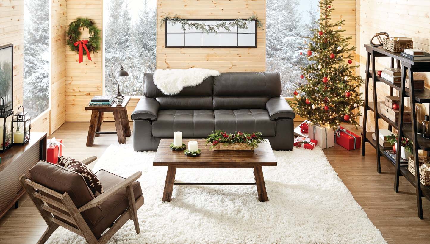 Bibliothèque échelle ouverte 3 étagères Calistoga 72 - Weathered Charcoal|Bibliothèque échelle ouverte Calistoga de 72 po à 3 tablettes - anthracite vieilli