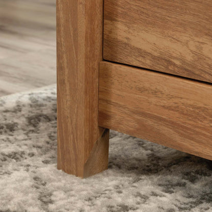 Bureau de direction Cannery Bridge de 66 po de qualité commerciale à 6 tiroirs - brun