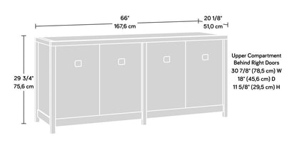 Cannery Bridge 66 Commercial Grade Office Credenza - Brown|Bahut de bureau Cannery Bridge de 66 po de qualité commerciale - brun