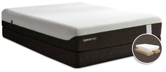 TEMPUR-Flex® Recover Tight-Top Split Queen Set|Ensemble matelas à plateau régulier divisé Recover TEMPUR-Flex pour grand lit
