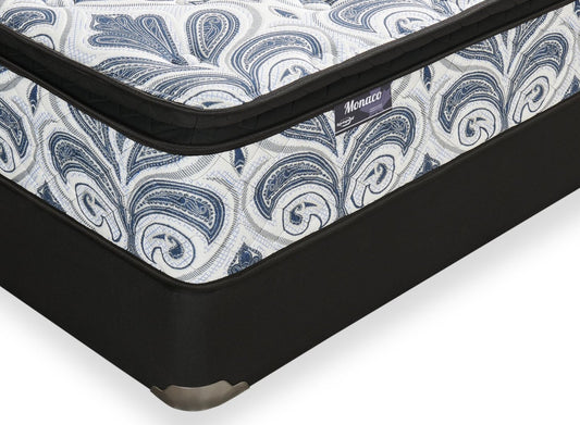 Springwall Monaco Pillowtop Medium Full Mattress Set|Ensemble matelas semi-ferme à plateau-coussin Monaco de Springwall pour lit double