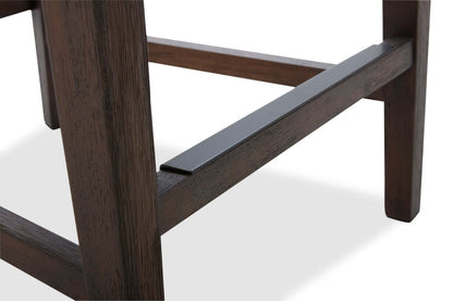 Tabouret à hauteur de comptoir Quinn, ensemble de 2 – Brun|Tabouret Quinn de hauteur comptoir, ensemble de 2 - brun|QUINCCSP