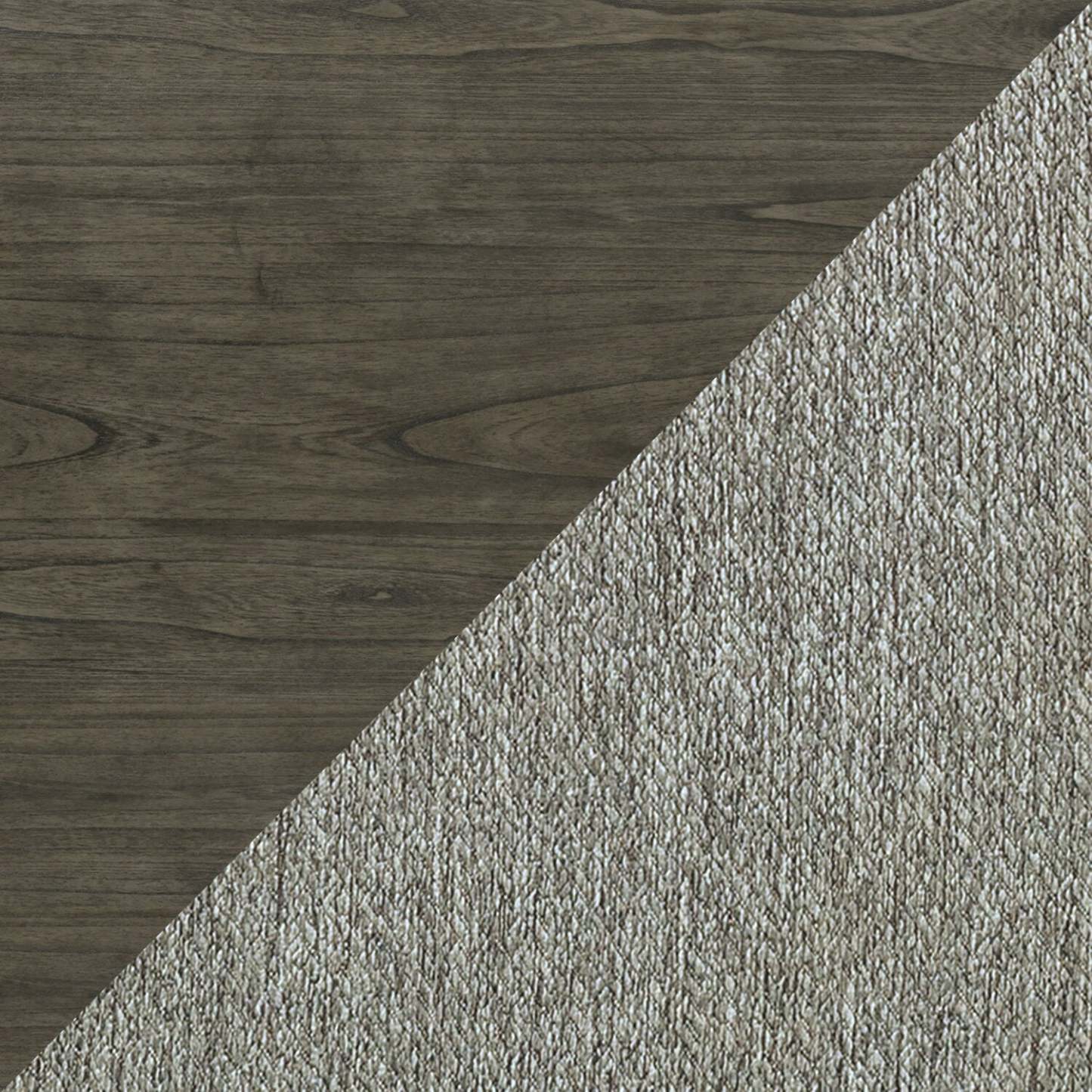 Chelsea 7pc Dining Set with Table & 6 Grey Chairs, 60W - Grey/Brown | Ensemble de salle à manger Chelsea 7 pièces avec table de 60 po (L) et 6 chaises grises - gris-brun