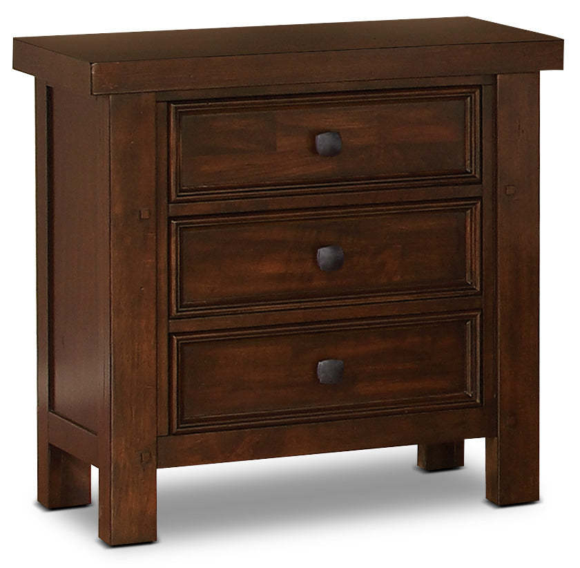 Sonoma 6pc Bedroom Set with Two-Sided Storage Bed, Dresser, Mirror & Nightstand, Mango Brown - Full Size | Ensemble de chambre à coucher Sonoma 6 pièces avec lit de rangement des 2 côtés, commode, miroir et table de nuit, brun manguier - format lit double