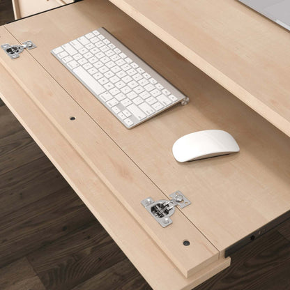 Clifford Place 59.06 Bureau de direction de qualité commerciale - érable naturel