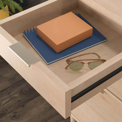 Clifford Place 59.06 Bureau de direction de qualité commerciale - érable naturel