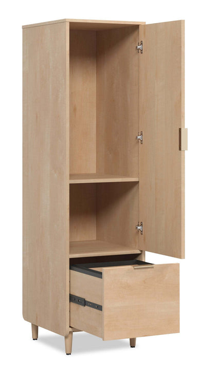Clifford Place 15.51 Commercial Grade Storage Cabinet - Natural Maple|Armoire de rangement Clifford Place de 15,51 po de qualité commerciale - érable naturel