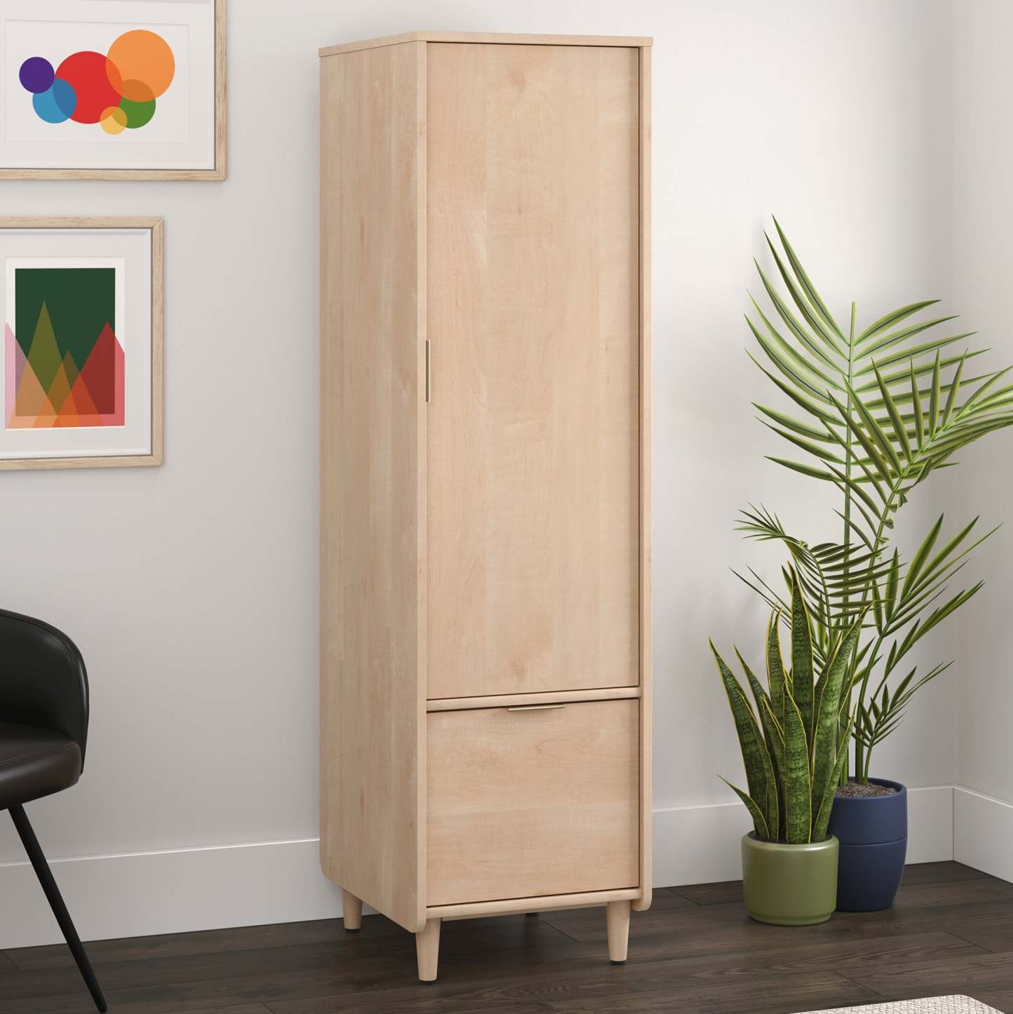 Clifford Place 15.51 Commercial Grade Storage Cabinet - Natural Maple|Armoire de rangement Clifford Place de 15,51 po de qualité commerciale - érable naturel