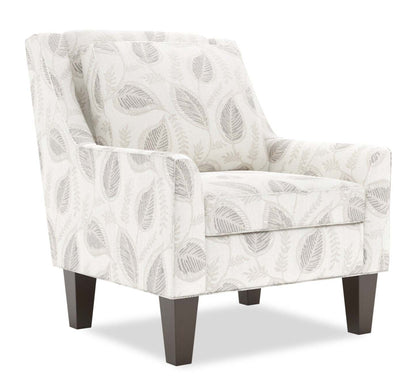 Fauteuil d'appoint club Sofa Lab personnalisable en tissu de 29 po avec pattes en bois - Prairie multicolore | Fabriqué au Canada Sofa Lab Fauteuil d'appoint personnalisable en tissu Club 29 avec pieds en bois - Prairie multicolore | CLUB1148