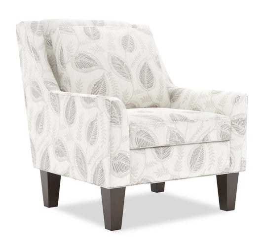 Fauteuil d'appoint club Sofa Lab personnalisable en tissu de 29 po avec pattes en bois - Prairie multicolore | Fabriqué au Canada Sofa Lab Fauteuil d'appoint personnalisable en tissu Club 29 avec pieds en bois - Prairie multicolore | CLUB1148